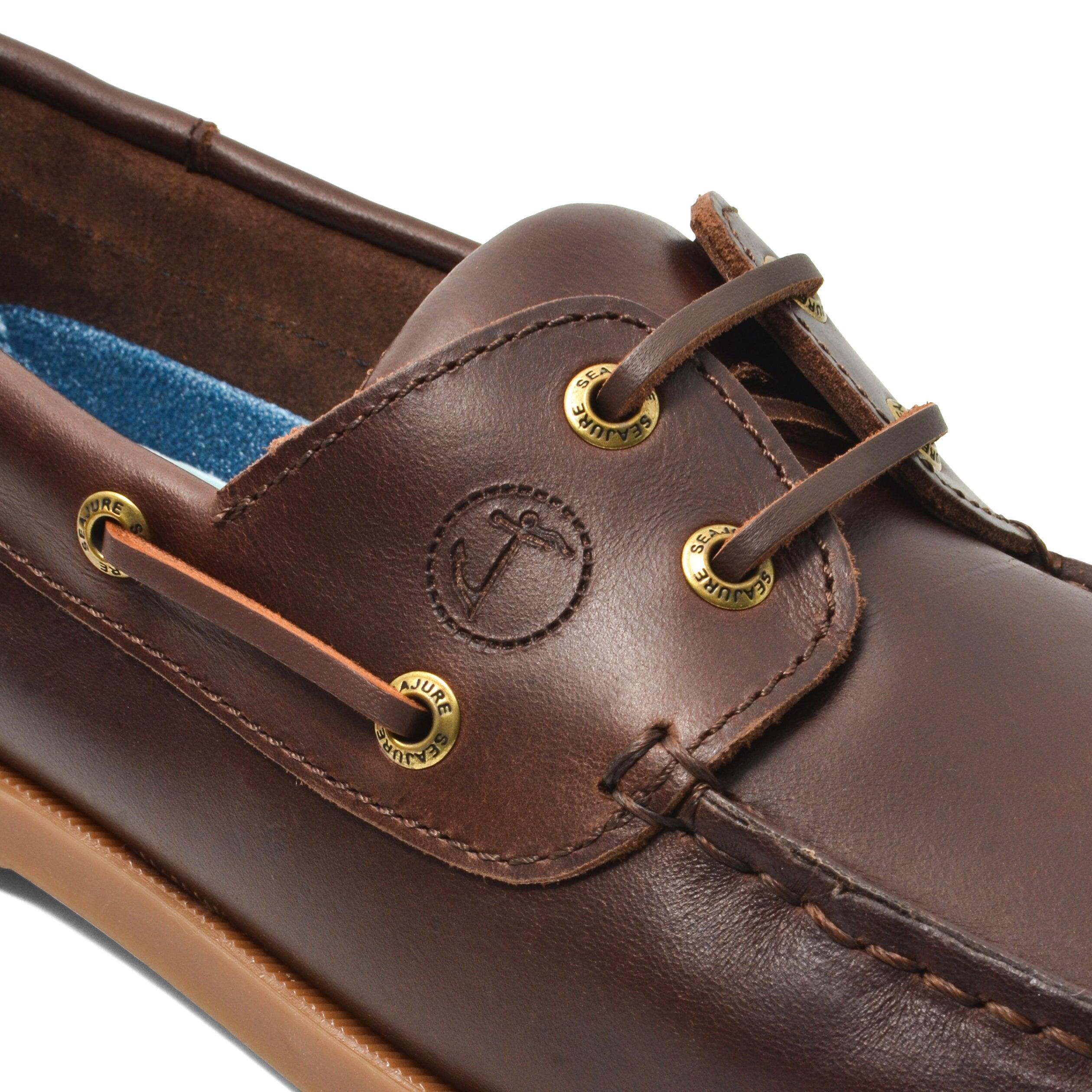 Chaussures Bateau Tallow Homme Marron Cuir 5/5