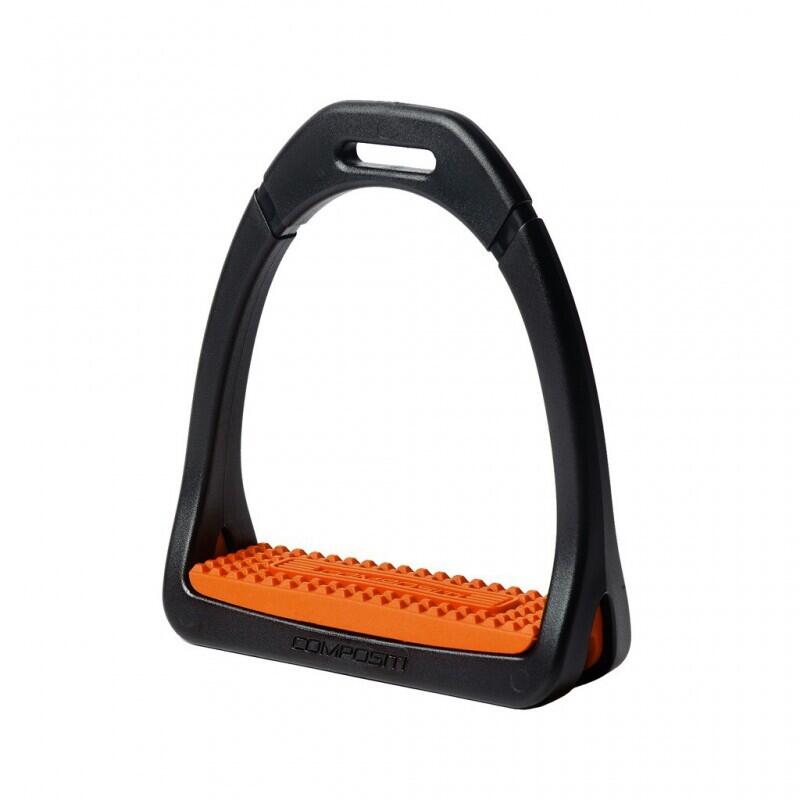 Compositi - Étriers Équitation Compositi Premium - Etrier - Orange - Adulte - Decathlon