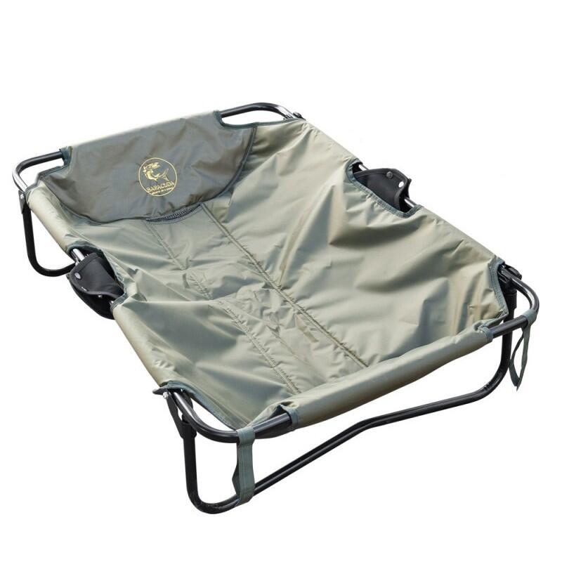 Saltea Primire Crap Baracuda Compact cu cadru metalic si PVC impermeabil