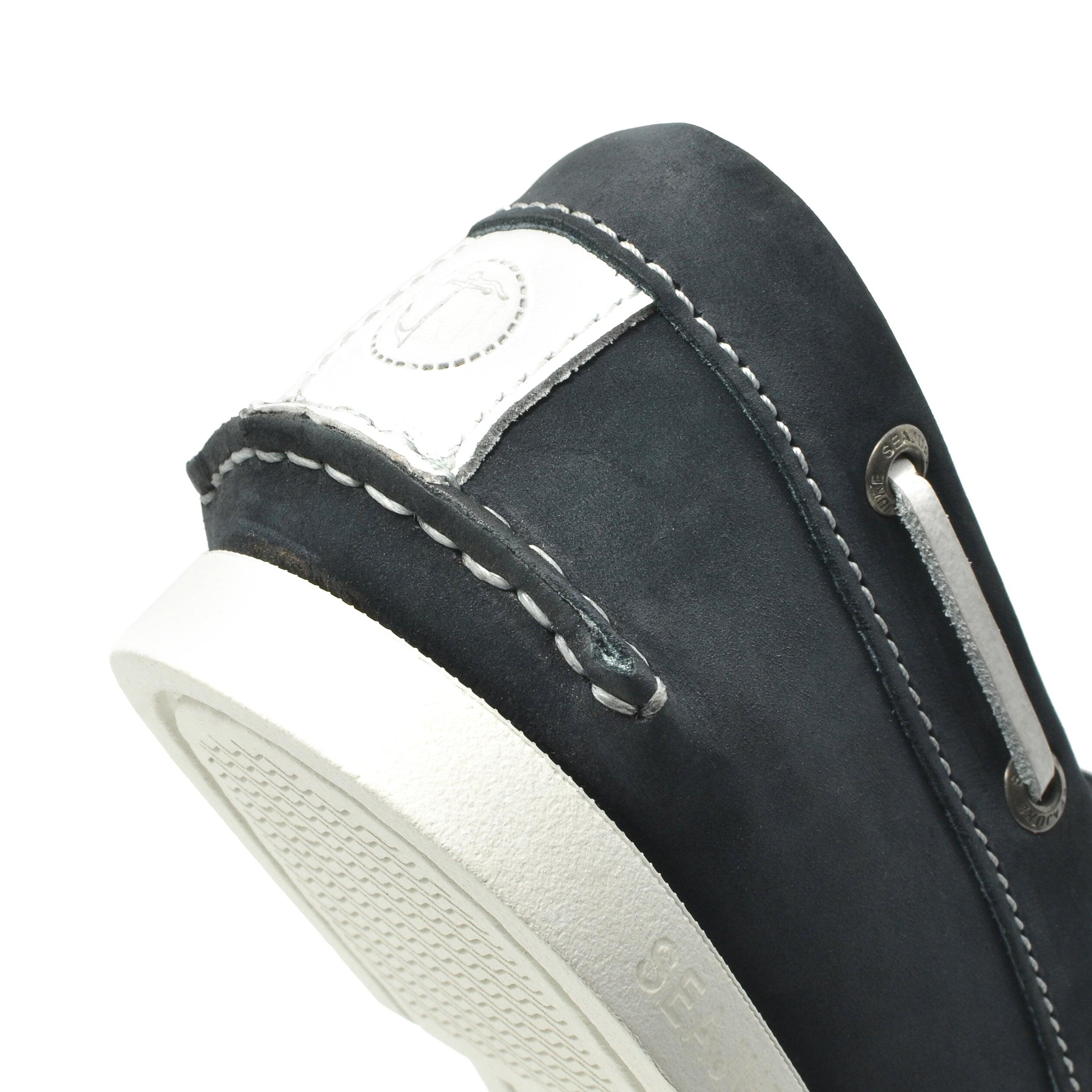 Scarpe da Barca Enderts Uomo blu navy Pelle nabuk 4/5