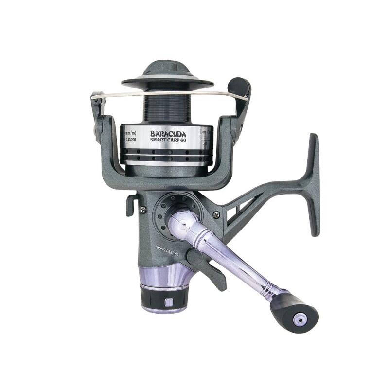 Mulineta Baracuda Smart Carp 60 cu sistem baitrunner pentru crap/feeder