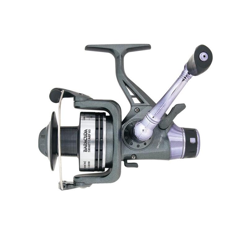 Mulineta Baracuda Smart Carp 60 cu sistem baitrunner pentru crap/feeder