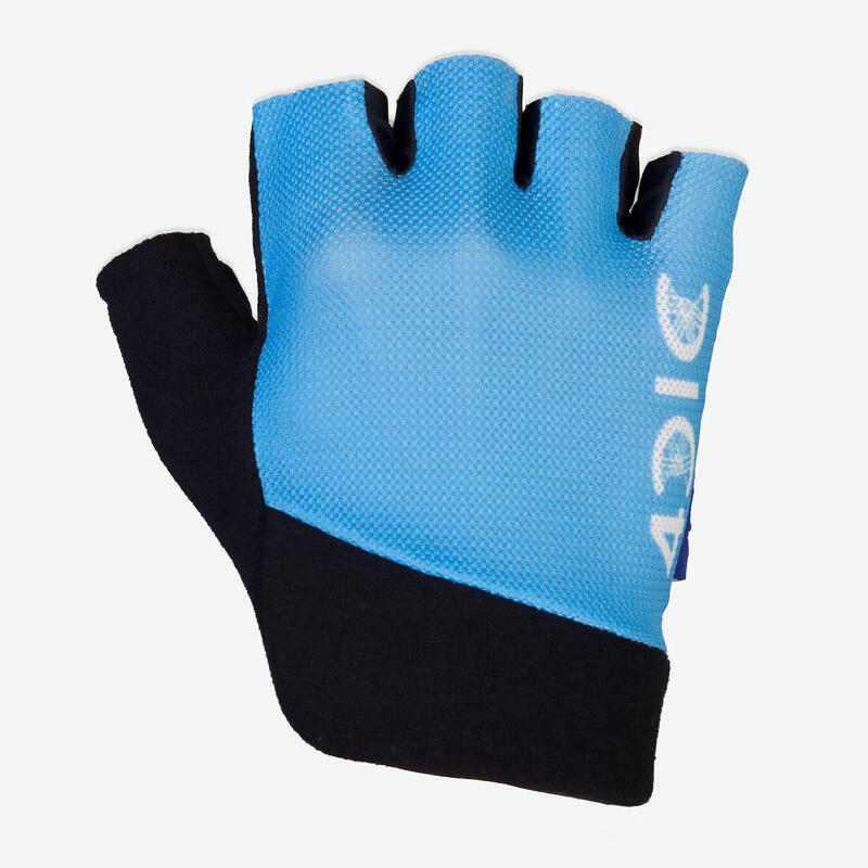 GUANTES CORTOS MTB AZUL ADULTO 4CIC