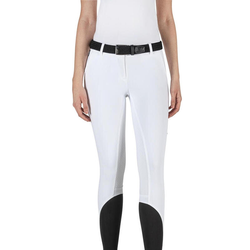 Paardrijden - Unisex -  White - -women's Full Grip Breeches Julik