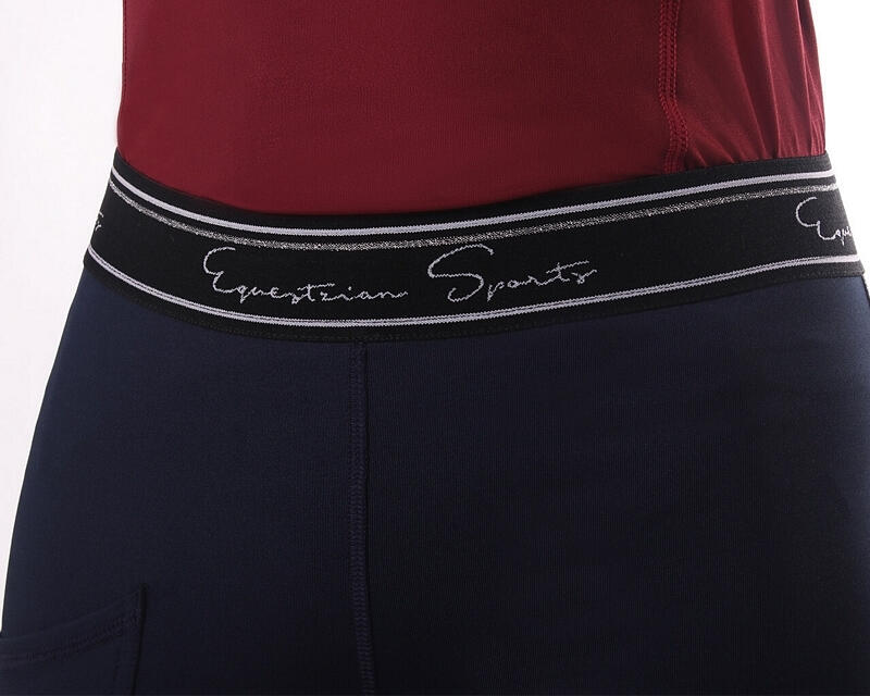 Legging équitation full grip femme QHP Eden 3/7