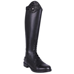 Bottes d'équitation larges enfant QHP Romy