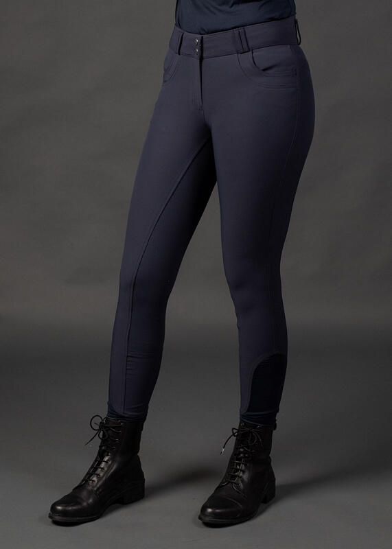 Reithose mit hoher Taille Frau Harry's Horse Full Grip 3/4