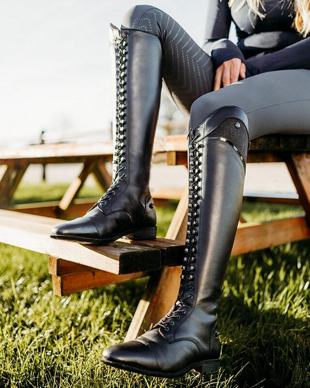 Bottes équitation QHP Hailey 2/6