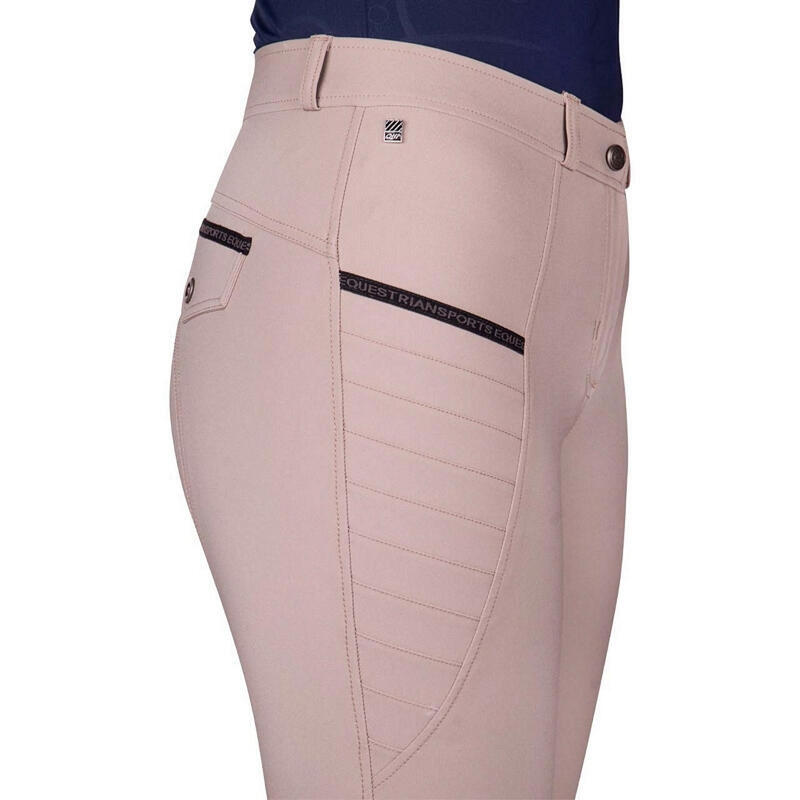 Pantalon équitation mid grip femme QHP Rylee