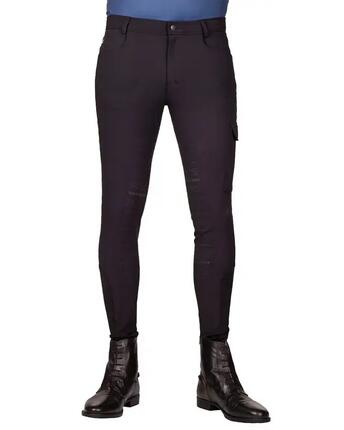 Pantalon équitation mid grip QHP Swen