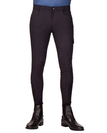 Pantalon équitation mid grip QHP Swen