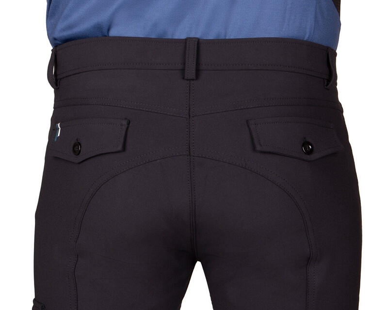 Pantalon équitation mid grip QHP Swen 3/7