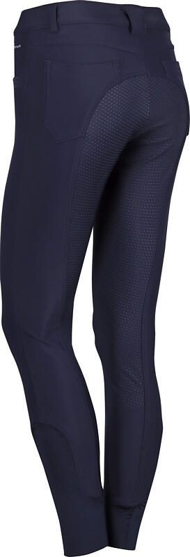Pantaloni da equitazione da donna Harry's Horse Winterblues Full Grip 2/4