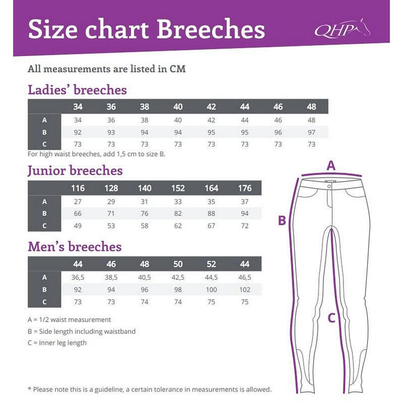 Pantalon D’Equitation Jack Full Seat QHP Gris