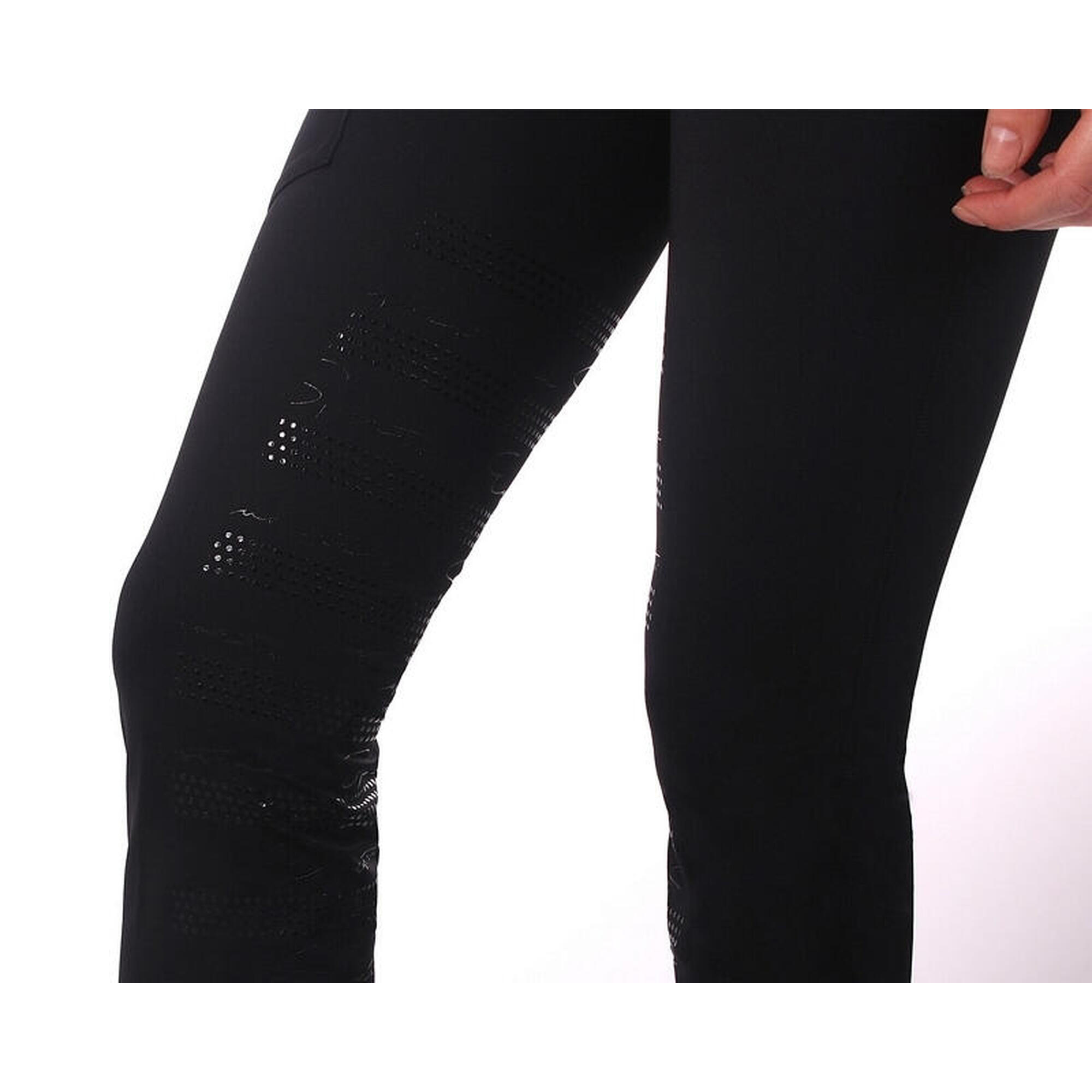 Reitleggings full grip Frau QHP Eden