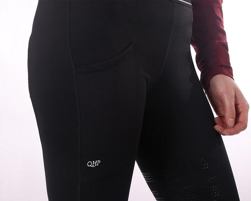 Legging équitation full grip femme QHP Eden 2/4