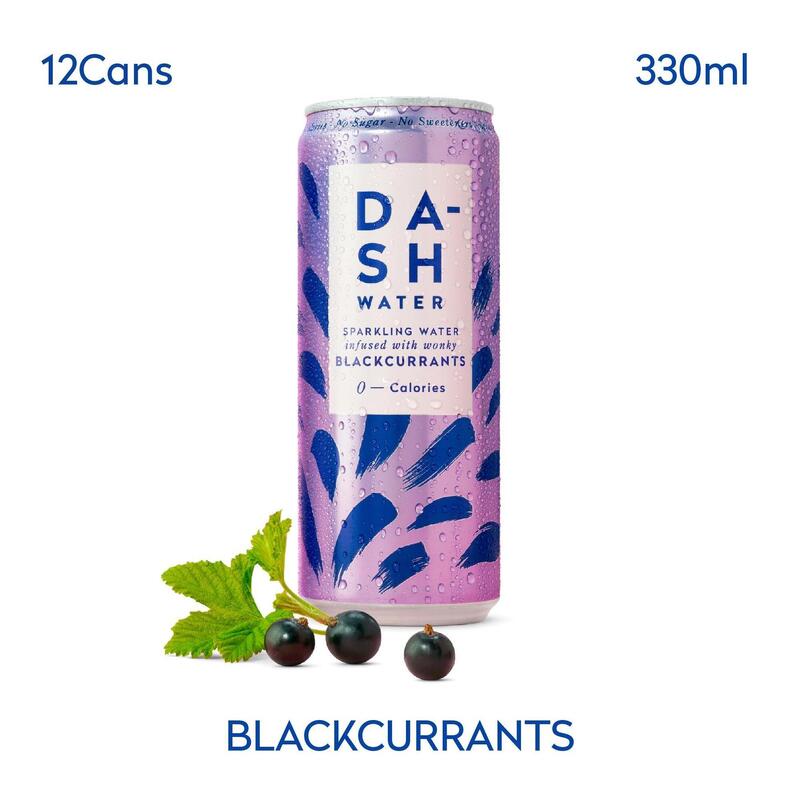 零卡路里天然水果有氣泉水 (330ml x 12罐) - 黑加侖子味
