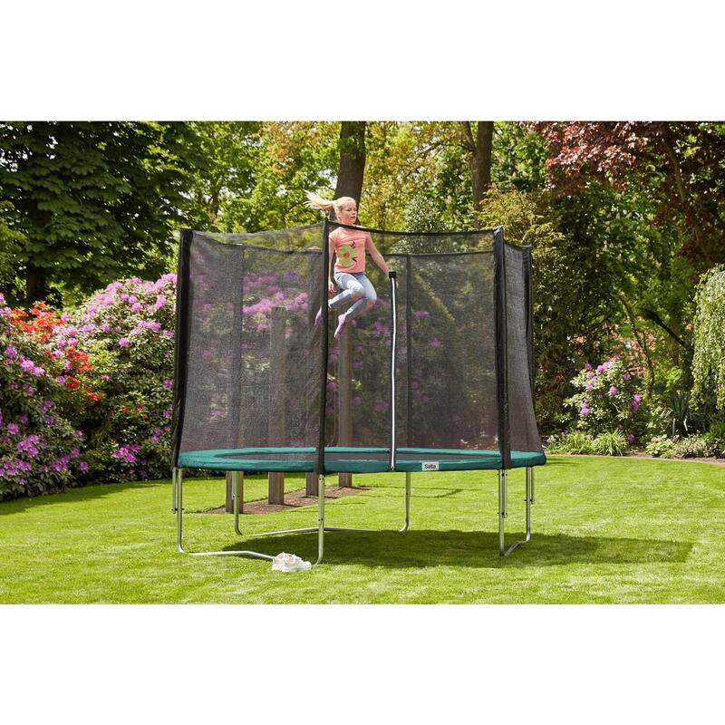 Trampolin - Combo - 366 cm - Rund Graun