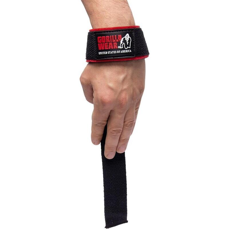 Padded Lifting Straps - Czarny