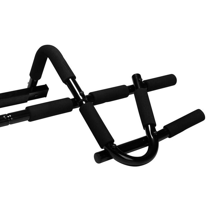VIRTUFIT Multifunctionele Optrekstang Pull Up Bar Deluxe Zwart Decathlon