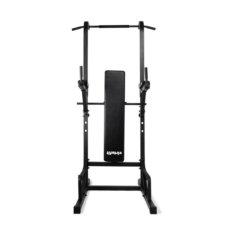 APARAT MULTIFUNCTIONAL VIRTUFIT POWER TOWER DELUXE CU BANCA FITNESS