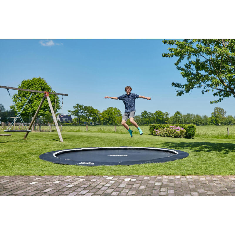 Trampoline - Royal Baseground Sports - 366 cm - Rond Noir