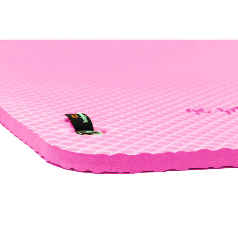 Tapis rembourré max Confort pour exercices au sol de Pilates. 180x60cm. Rose