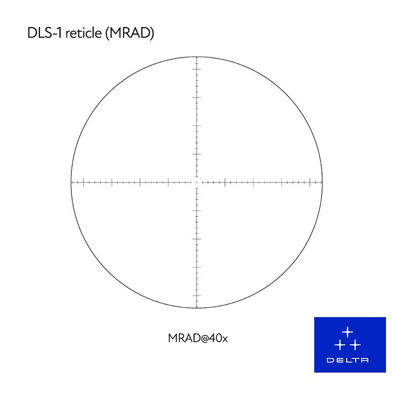 CANNOCCHIALE DA PUNTAMENTO DELTA OPTICAL STRYKER HD 5-50X56 SFP (DLS-1 MIL/MIL)