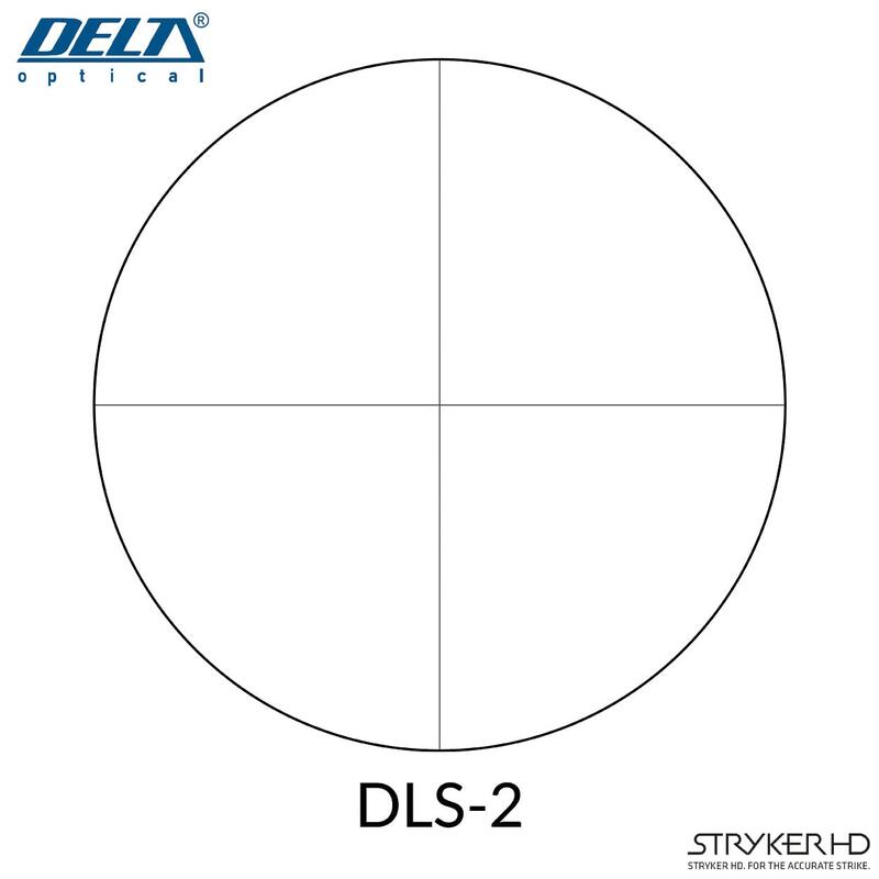 LUNETTE DE TIR DELTA OPTICAL STRYKER HD 5-50X56 SFP (DLS-2 MIL/MIL)