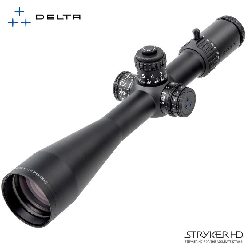 LUNETTE DE TIR DELTA OPTICAL STRYKER HD 5-50X56 SFP (DLS-3 MOA/MOA)