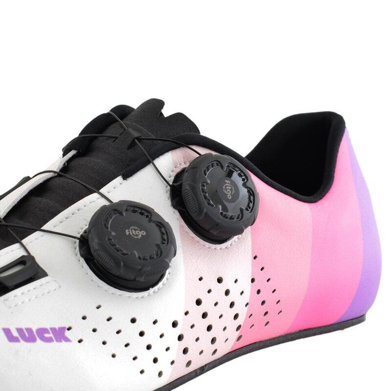 Chaussures Cyclisme Route Femme Luck Genius Blanc