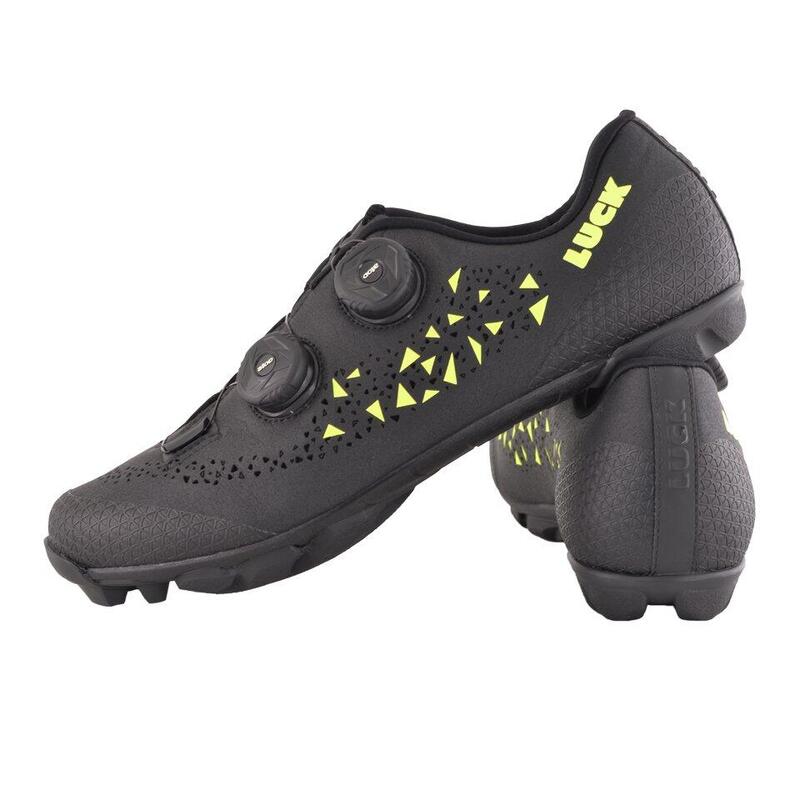 Sapatos de Ciclismo BTT Luck Phantom Preto Triangles