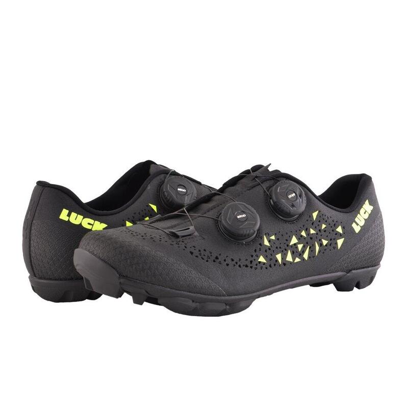 Sapatos de Ciclismo BTT Luck Phantom Preto Triangles