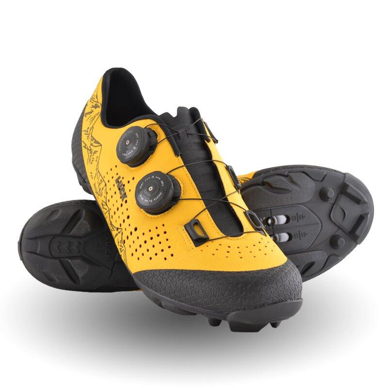 Chaussures VTT Luck Phantom Yellow Mountains LUCK Decathlon
