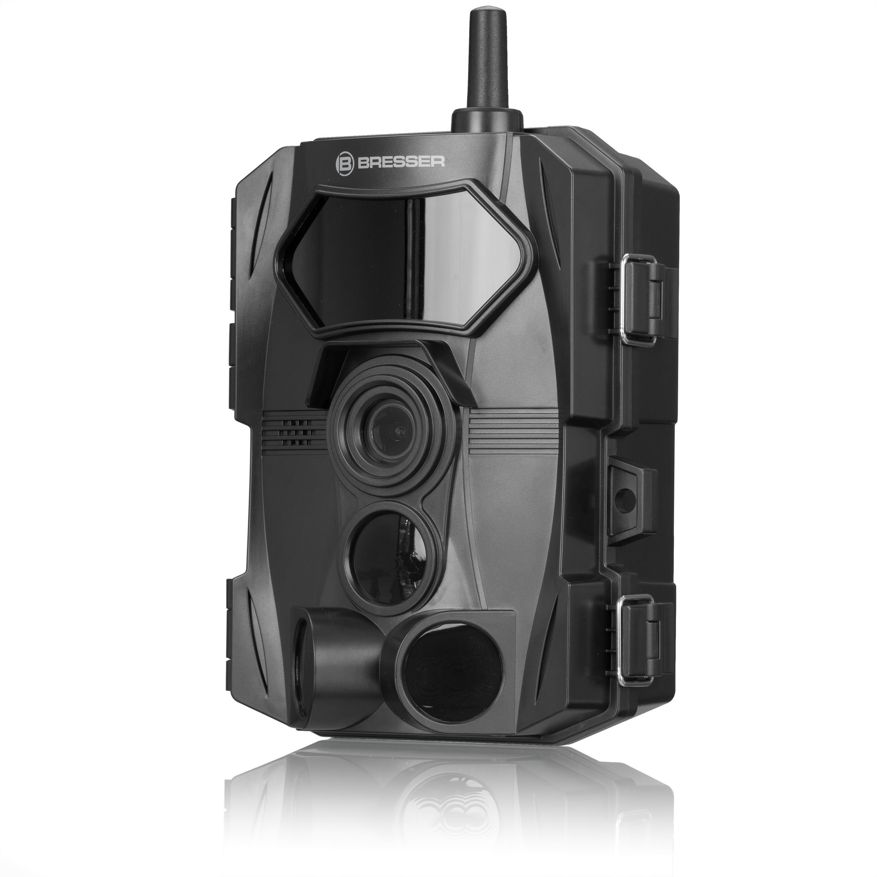 BRESSER Cámara de trampeo WiFi  100° 4-24 MP 20 m BRESSER