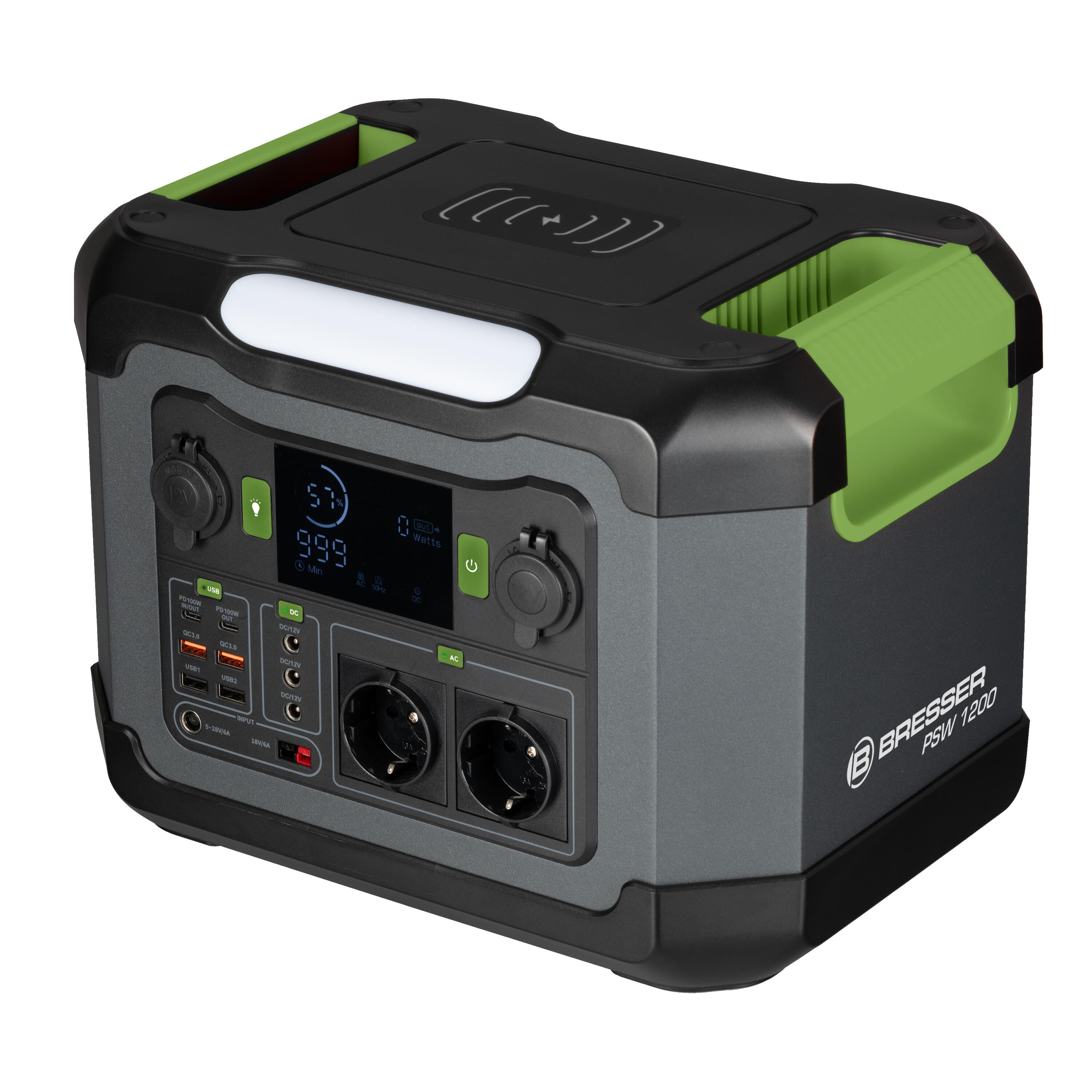 Bateria Portátil - 1.080 WH, 50 AH/21,6 V Bresser