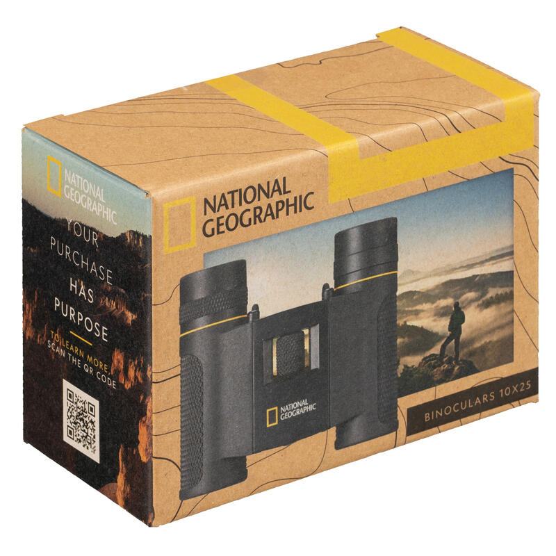 Jumelles 10 x 25  de poche de National Geographic