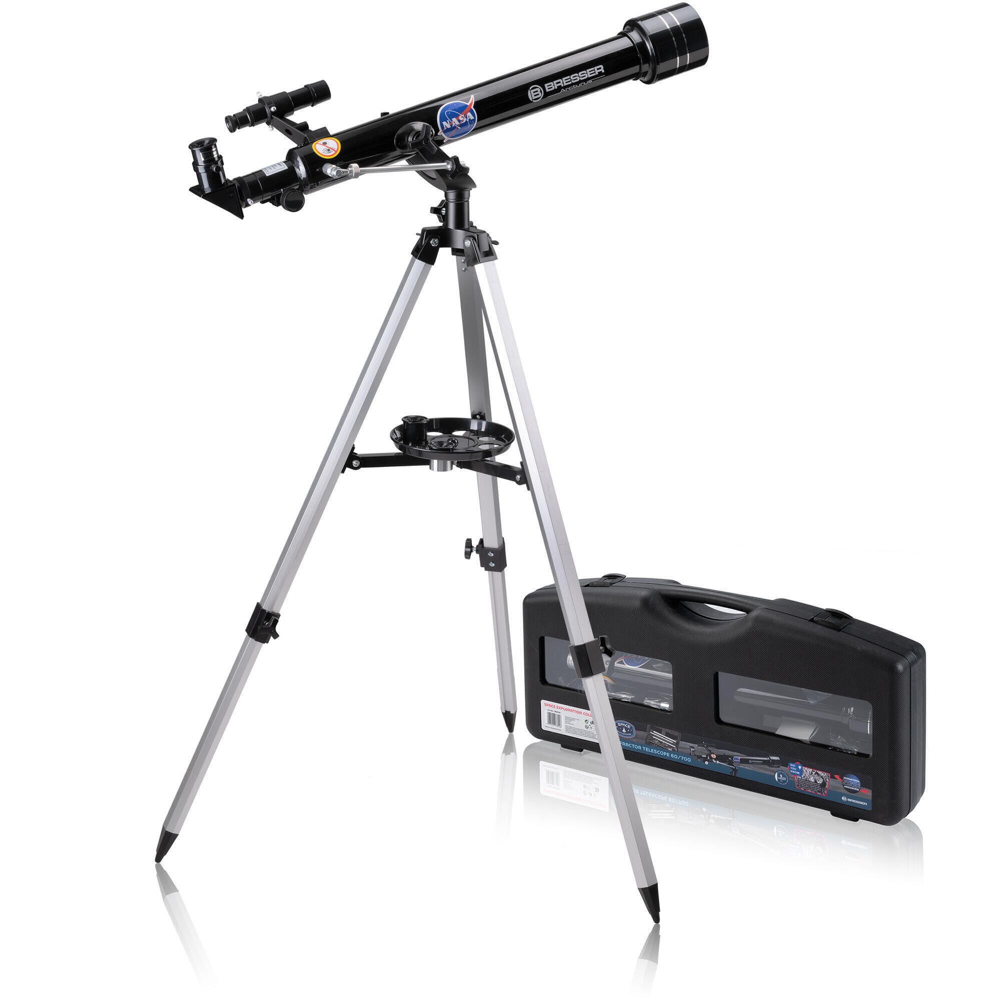 BRESSER Telescópio refrator de espaço NASA 60/700 AZ BRESSER