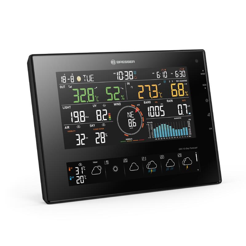 WiFi Meteorological Stación 11cast 11 dias Cv 7 EN 1 Bresser