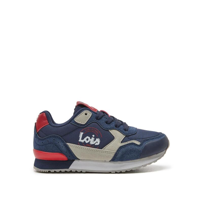 Zapatillas Deportivas para Niño Lois 63185 Azul Marino con Cordones