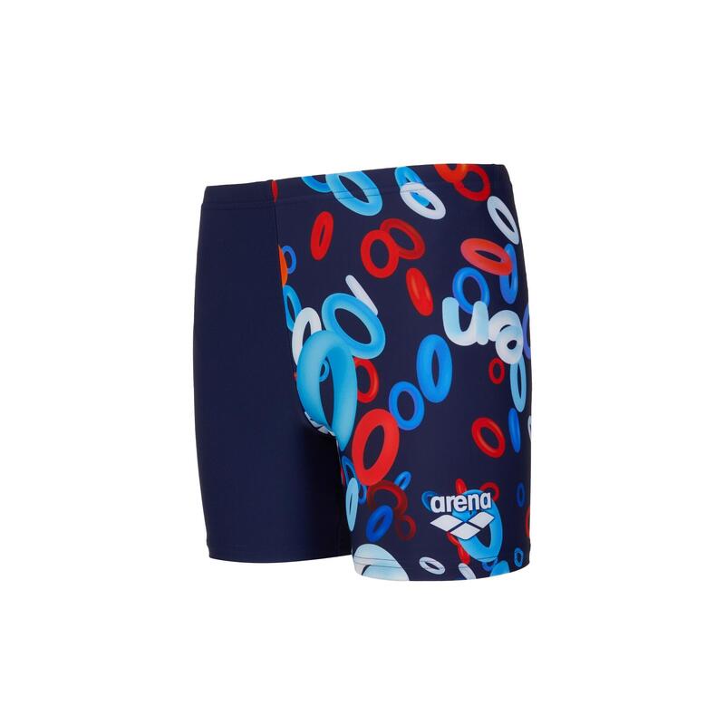 ASIAN RANGE 50TH JUNIOR TOUGHSUIT TRAINING TRUNK - MULTI / NAVY