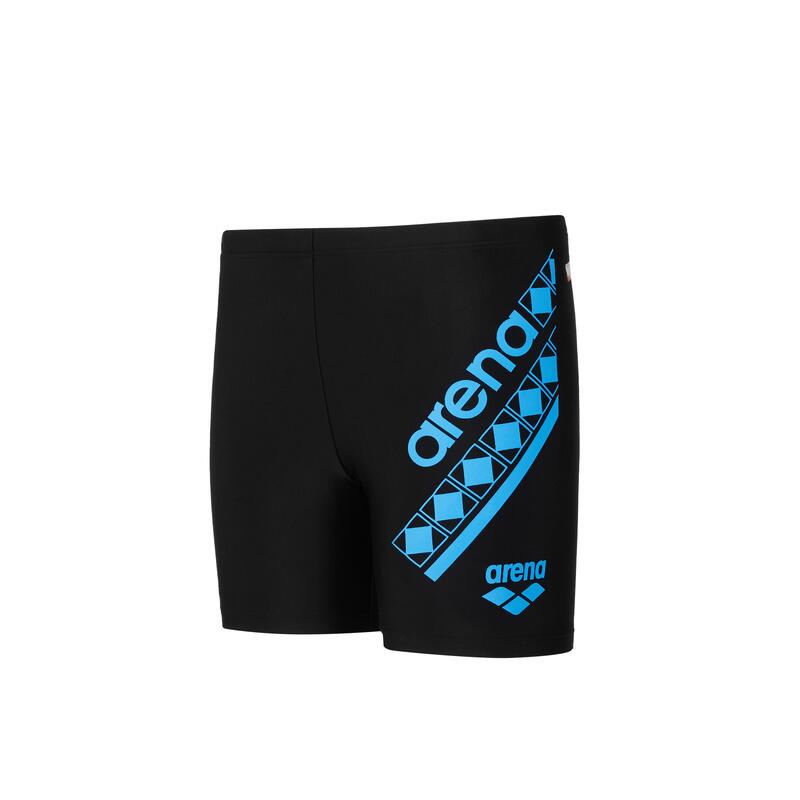 ASIAN RANGE 50TH JUNIOR TOUGHSUIT TRAINING TRUNK - BLACK / BLUE