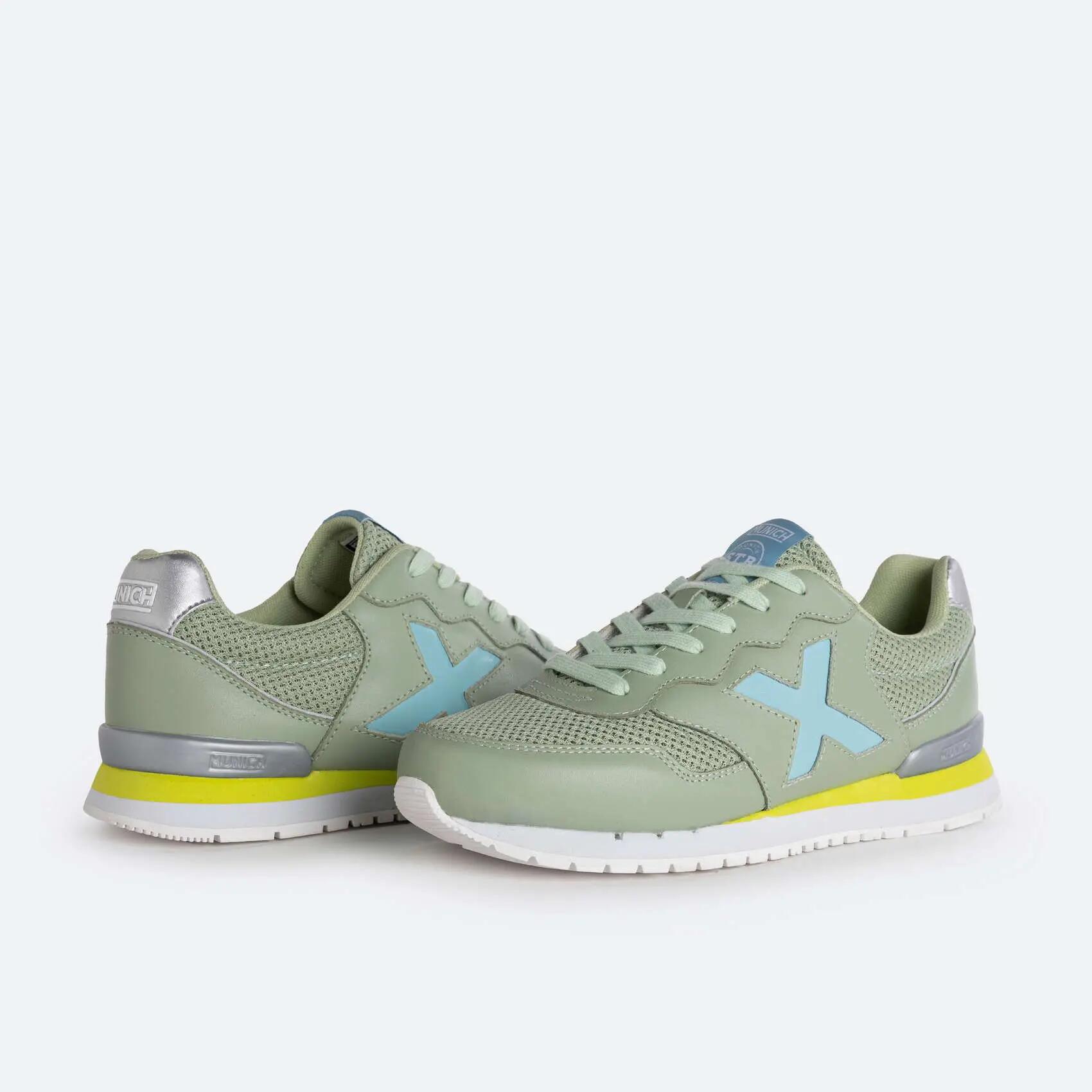 Zapatilla casual MUNICH Dash Wmn para mujer verde 5/5