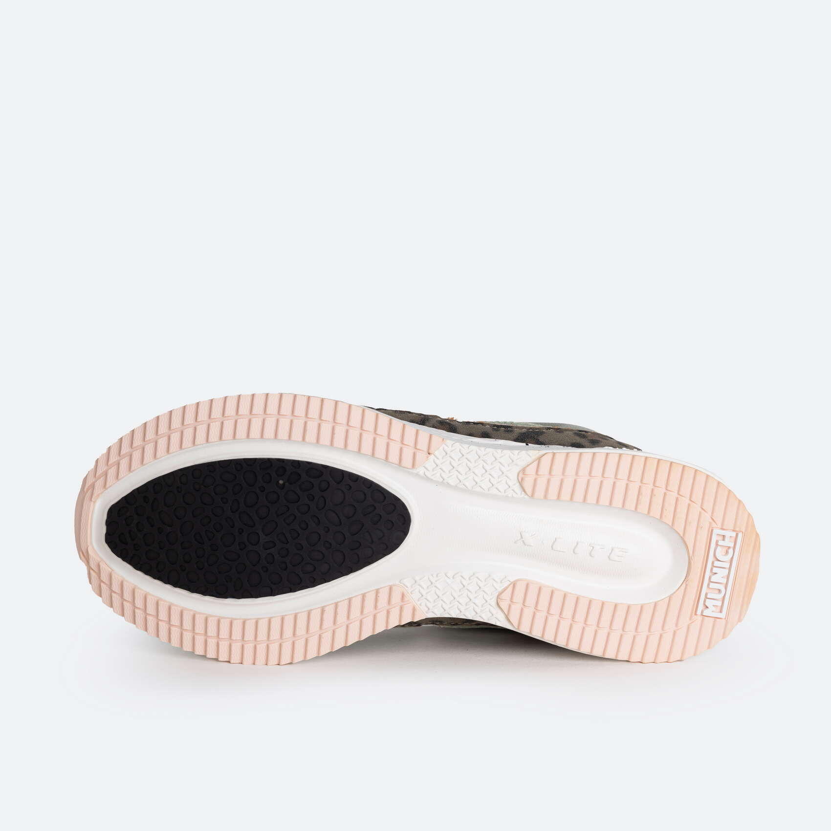 Zapatilla casual MUNICH Clash adulto verde 4/5