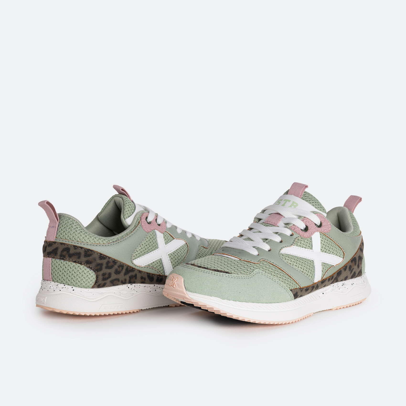 Zapatilla casual MUNICH Clash adulto verde 5/5