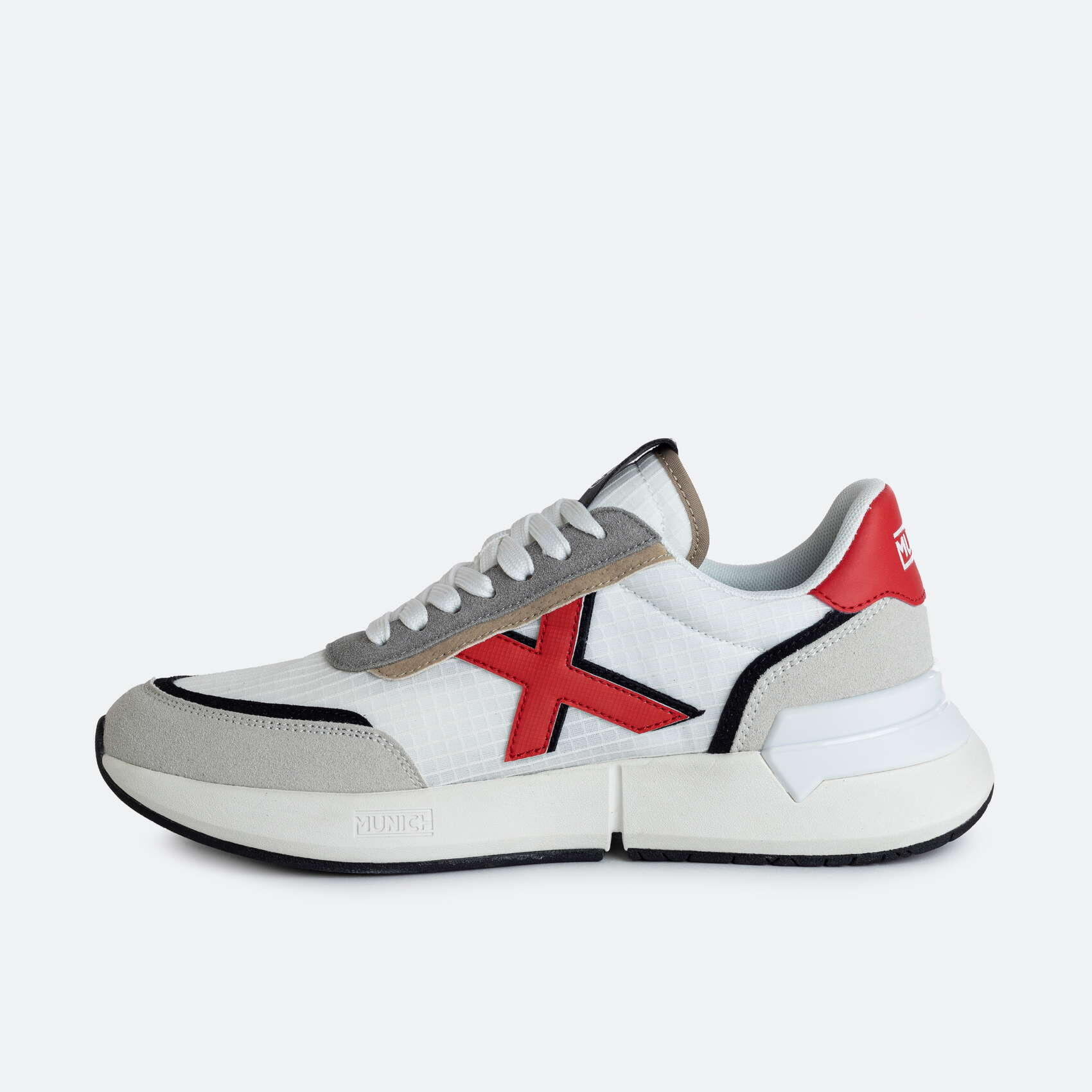 Zapatilla casual MUNICH Versus para hombre blanco 2/5