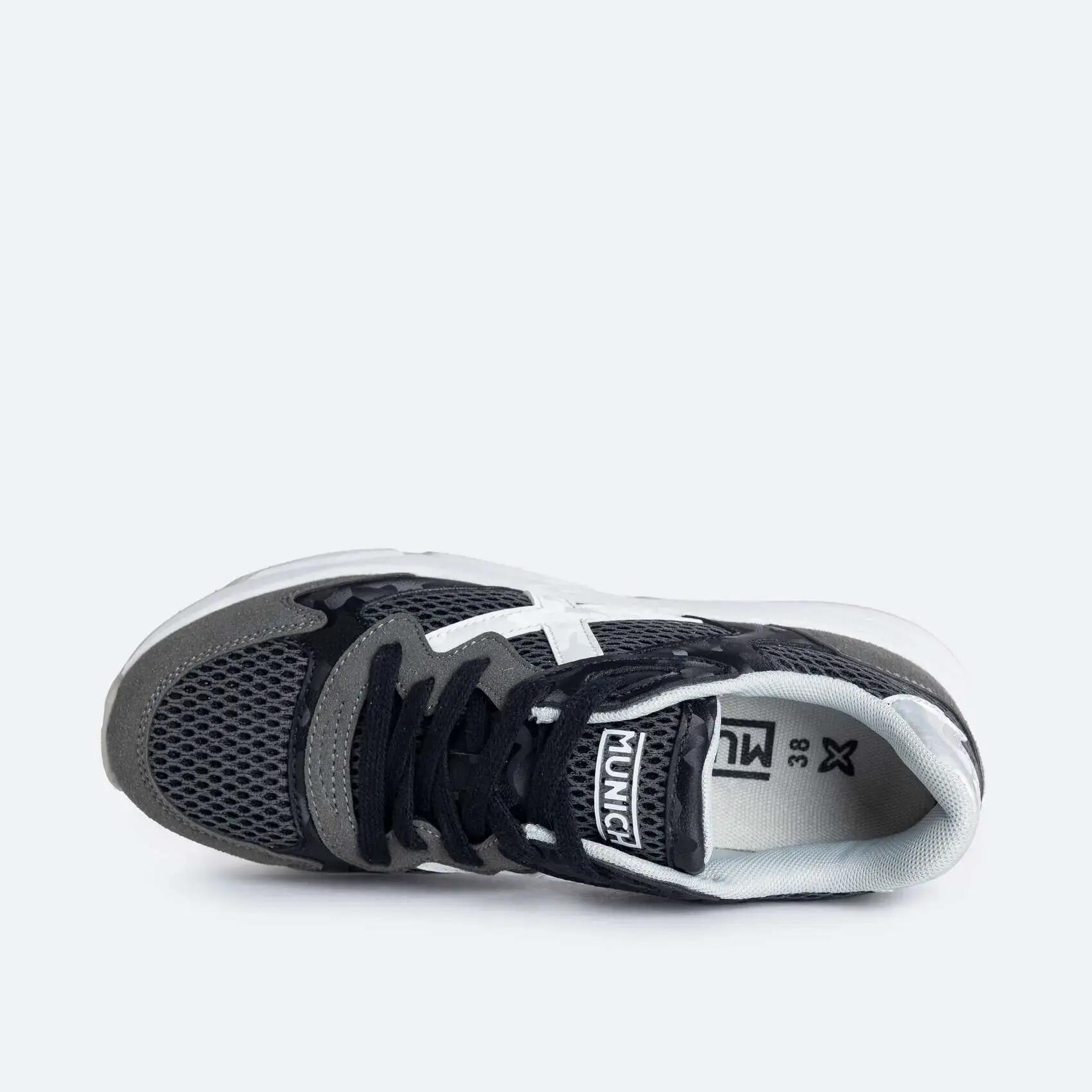 Zapatilla casual MUNICH Mali para mujer negro 3/5
