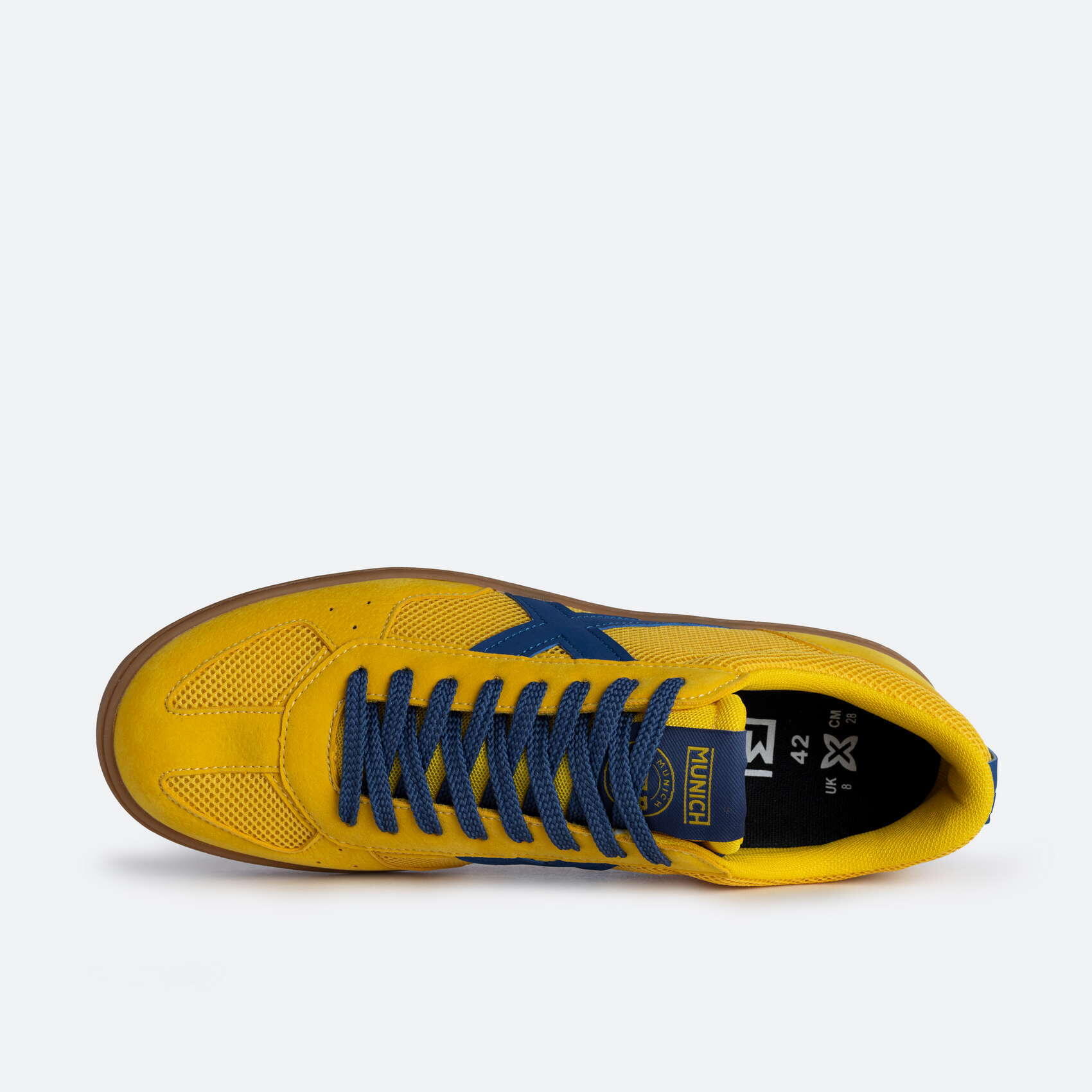 Zapatilla casual MUNICH BREAK hombre amarillo 3/5