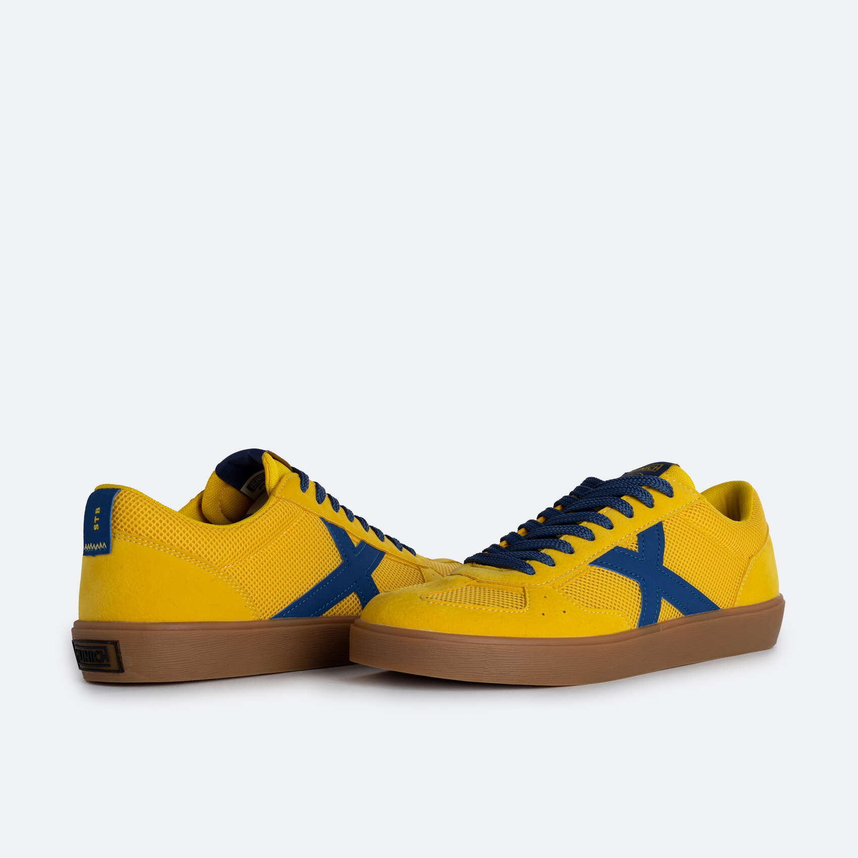 Zapatilla casual MUNICH BREAK hombre amarillo 5/5