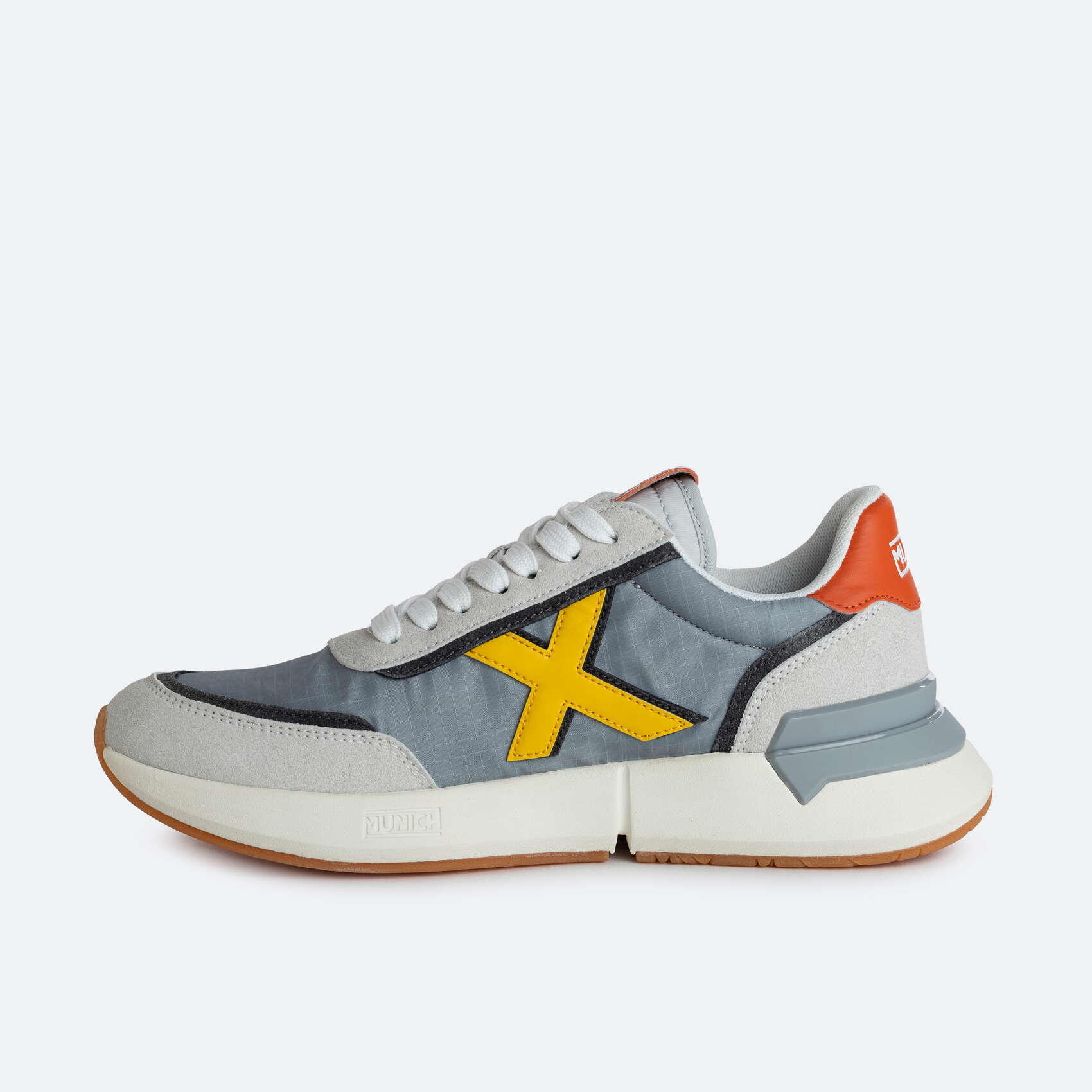 Zapatilla casual MUNICH Versus para hombre gris 2/5